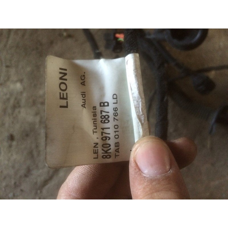 Жгут проводов Audi A4 B8 задней левой двери 8k0971687B (б/у)
