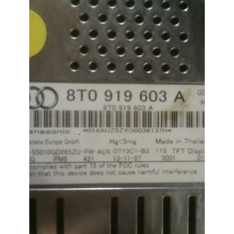 Информационный дисплей Audi A4 B8 седан 8t0919603A (б/у)