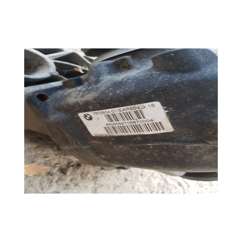 7572804-01 - Оригинальный номер дифференциала заднего моста для BMW E90 E87 E91, на фото передаточное число 3.15