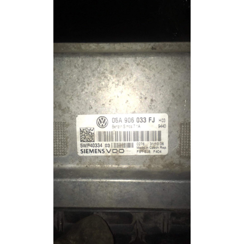 Электронный блок управления двигателем 06a906033FJ на Seat Toledo BSE, состояние б/у