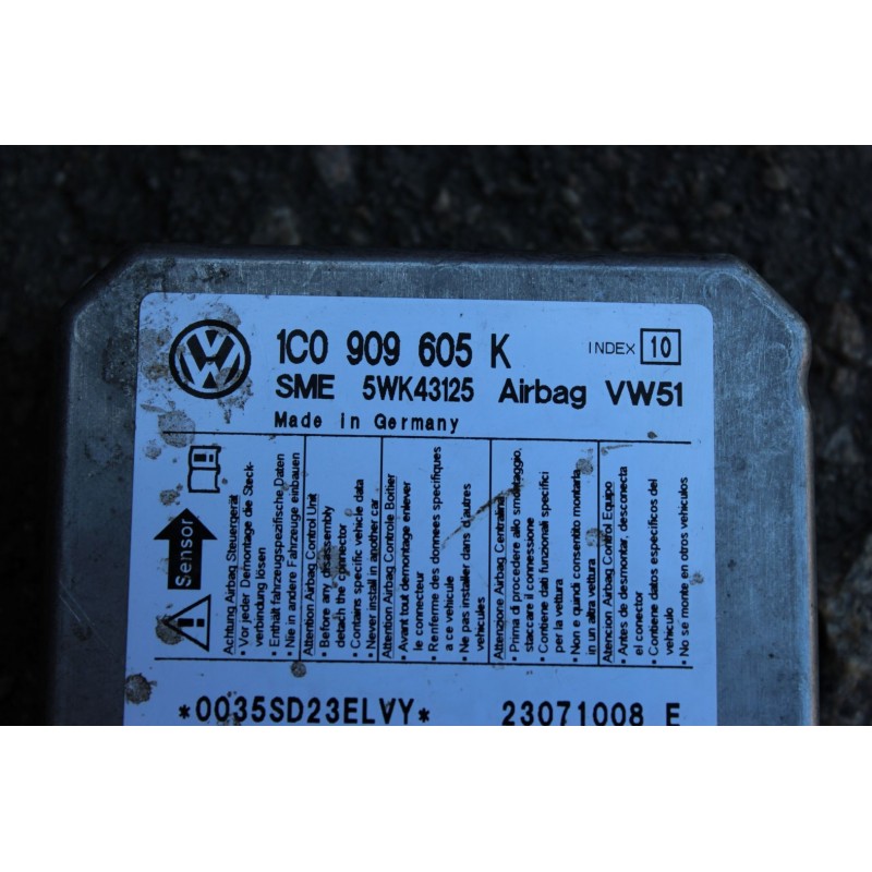 Блок управления airbag VW passat b5, Skoda superb
