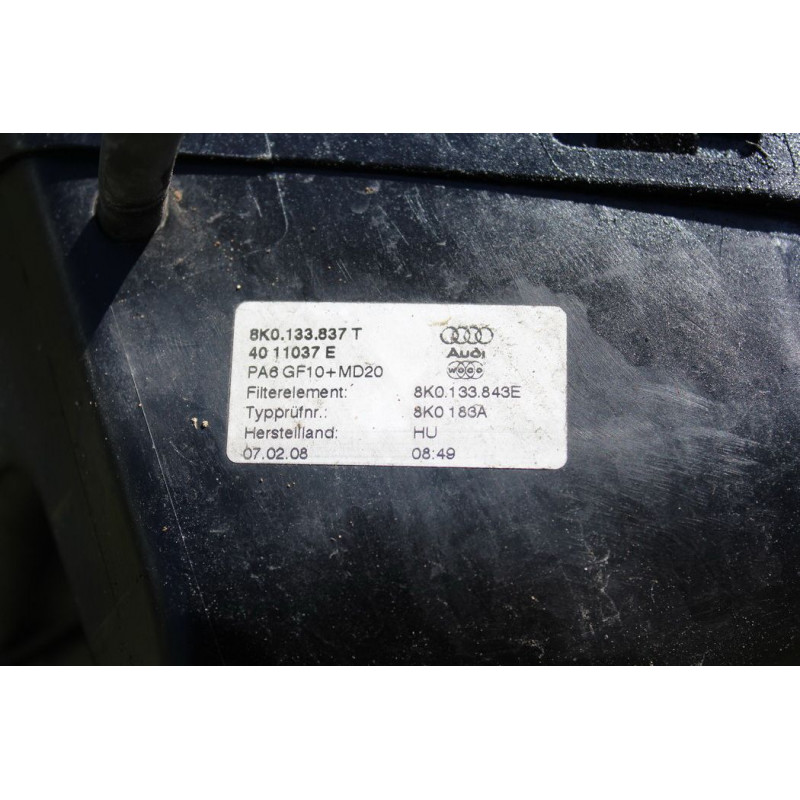 Корпус фильтра воздушного 8k0 133 835 ad на Audi a4 (б/у)