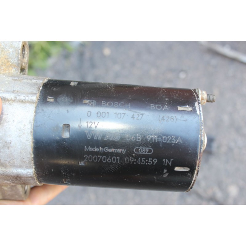 Стартер BOSCH 0001107427 Audi A4, Seat Exeo, VW Passat (б/у)