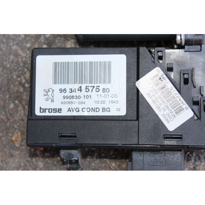 Привод стеклоподъемника Peugeot 307 9634457580 (б/у)