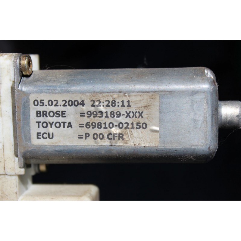 Стеклоподъемник передний правый Toyota Corolla 69810-02150 б/у