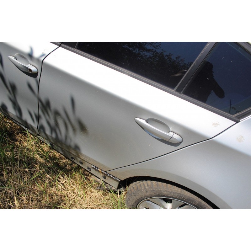 Ручка двери задняя левая БМВ x1 series e87 (б/у) серебристая