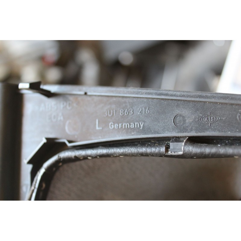 Пластик селектора кпп 3u1863216 (б/у) Skoda Superb 02-08
